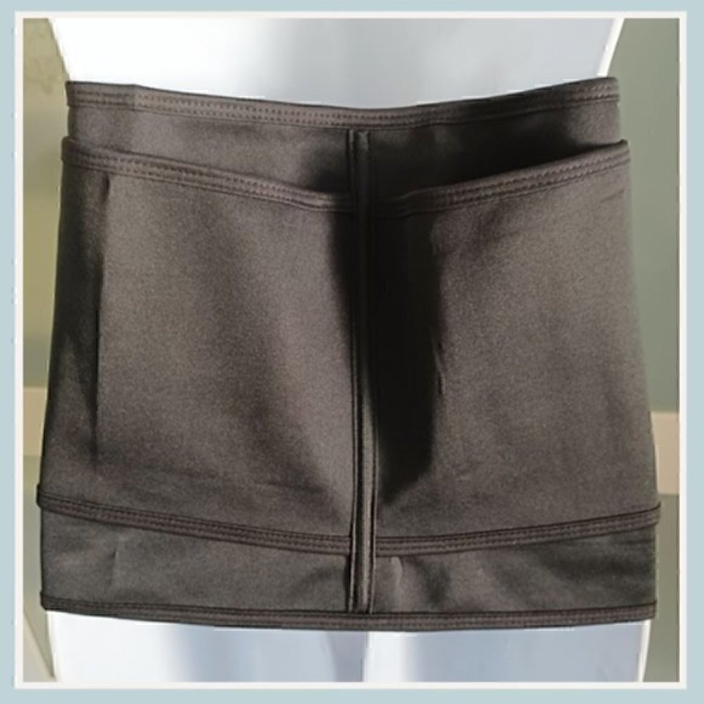 🔥 Black Waist Trainer Belt – Tummy Control Slimming Wrap | Sweat Band Belt - Picture 5 of 10